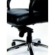 Židle kancelářská "Enterprise", černá kůže