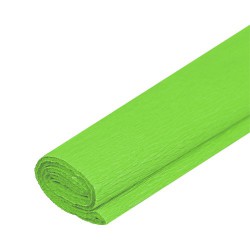 Krepový dekorační papír, světle zelený-22