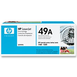 Cartridge HP č.49A, Q5949A, černá náplň, ORIGINÁL