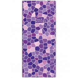 PN01/01 - měsíční diář s poznámkami Napoli, design 1