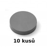 Magnet D90, prům. 25 mm/ v.5mm, sada 10 ks