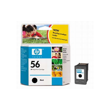 Cartridge HP č.56, C 6656A, černý ink., RENOVACE