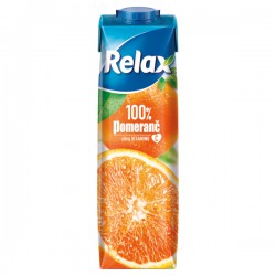 Relax pomeranč 100%, 12 x 1I