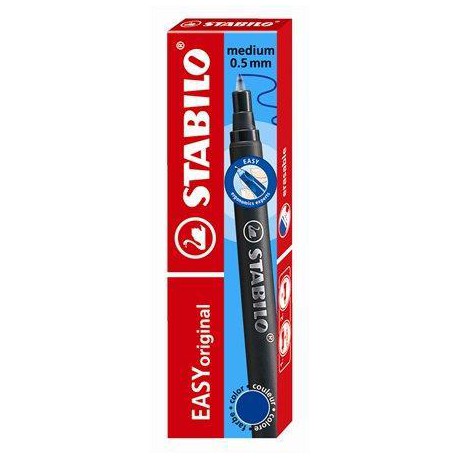 Bombičky do rolleru Stabilo, 3ks, modrá 0.5 mm