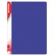 Prezentační kniha A4, 20 kapes, tvrdé desky, modré