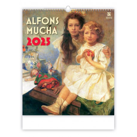 N251-25 - nástěnný kalendář "Alfons Mucha"