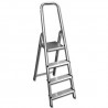 Hliníkové schůdky 4 stupně (3+1 stupně) jednostranné 