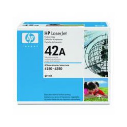 Cartridge HP č.42A, Q5942A, černá náplň, ORIGINÁL