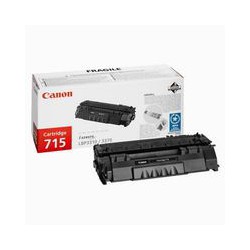 Cartridge Canon CRG 715Bk, černý tisk, ORIGINÁL