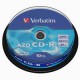 CD-R Verbatim 700 MB DataLife, 52x, Cake Box 10 ks