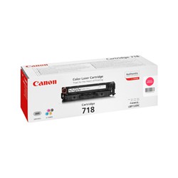 Cartridge Canon CRG 718M, červený tisk, ORIGINÁL