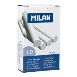 Křídy Milan bezparšné, 10 kusů