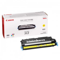 Cartridge Canon CRG 717Y, žlutý tisk, ORIGINÁL