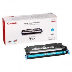 Cartridge Canon CRG 717C, modrý tisk, ORIGINÁL