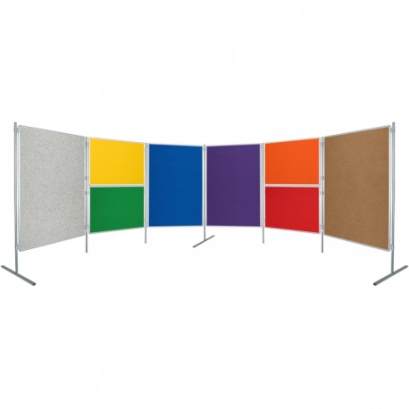 Paravan - Textilní tabule, 90 x 120 cm