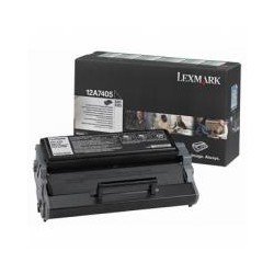 Cartridge Lexmark 12A7405, černá, ORIGINÁL