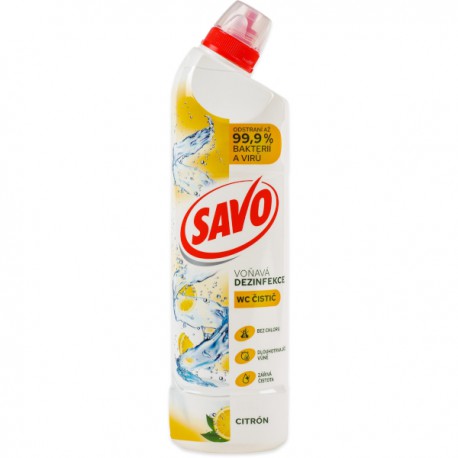 Savo WC, citron 700 ml, čistič WC