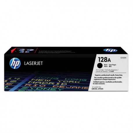 Cartridge HP č.128A, CE320A, černá náplň, ORIGINÁL