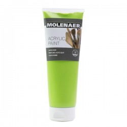 Akrylová barva Molenaer, 250 ml, zelená