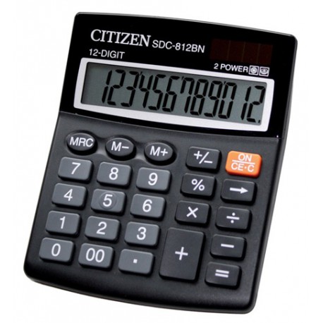 Kalkulačka CITIZEN SDC-812, 12 míst