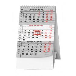 BSA7 - stolní kalendář "Mini tříměsíční"