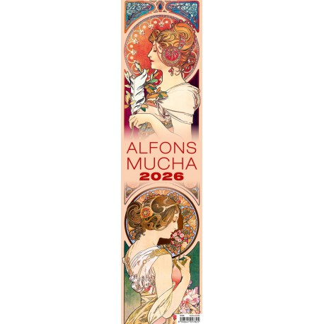 N194 - vázankový kalendář "Alfons Mucha"