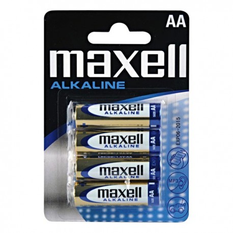 Tužk.baterie 1,5 V Maxell Alkalická, AA, LR6 1ks