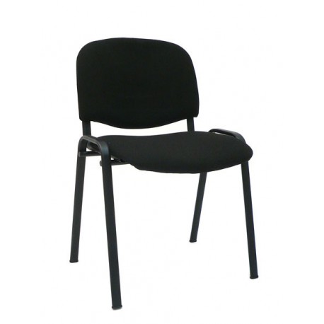 Konferenční židle s kovovou konstrukcí, černá