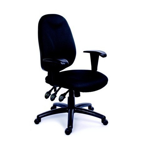 Židle kancelářská "Energetic", černá