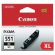 Cartridge Canon PGI-551BK XL, černý ink., ORIGINÁL