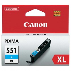 Cartridge Canon PGI-551C XL, modrý ink., ORIGINÁL