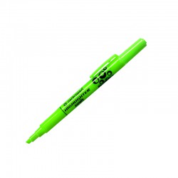 Zvýrazňovač 8732 permanent, šikmý hrot, zelený