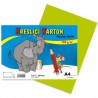 Karton kresl. A4/180g, světle zelený