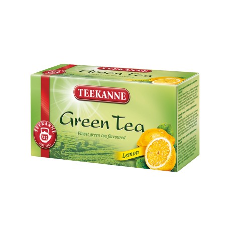 Čaj Teekanne zelený, 20x1,75g, s citrónem