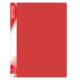 Prezentační kniha A4, 30 kapes, tvrdé desky, červené