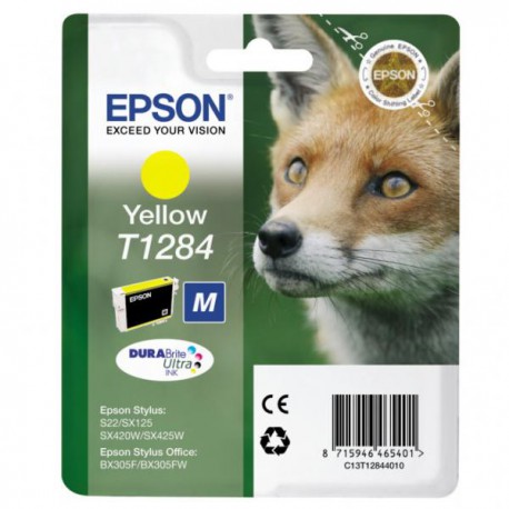 Cartridge Epson T12844011, žlutý ink, ORIGINÁL