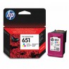Cartridge HP č.651, C2P11AE, color ink., ORIG.