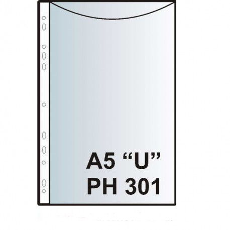 Zakládací obal závěsný A5 "U", PH301, matný, 100 ks