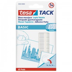 Tesa Tack, plast.hmota k připevnění předmětů, 65 ks