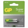 Tužk.baterie alkalická 1,5 V, GP Super, AA, LR06, 4ks