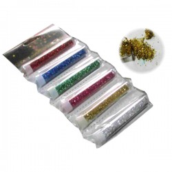 Sada glitterů 6 x 5g - Classic