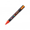 Popisovač Posca PC-5M, 2,5 mm - fluo.oranžový, F4