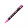 Popisovač Posca PC-5M, 2,5 mm - fluo.růžový, F13