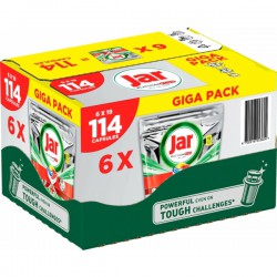 Jar tablety Platinum Plus do myčky, 114 ks