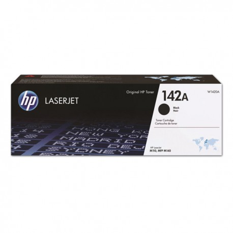 Cartridge HP,142, W1420A, černá náplň, ORIG.