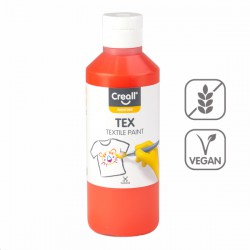 Barva na textil TEX 250ml, oranžová