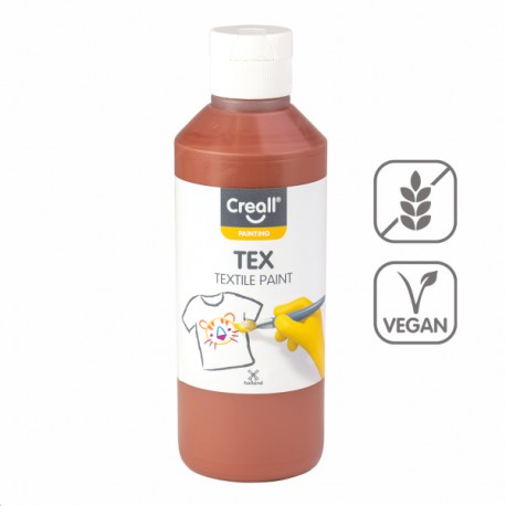 Barva na textil TEX 250ml, hnědá