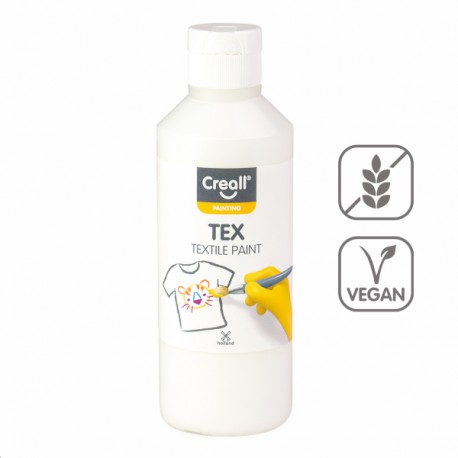 Barva na textil TEX 250ml, bílá