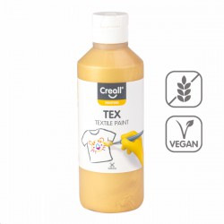 Barva na textil TEX 250ml, zlatá
