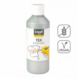 Barva na textil TEX 250ml, stříbrná